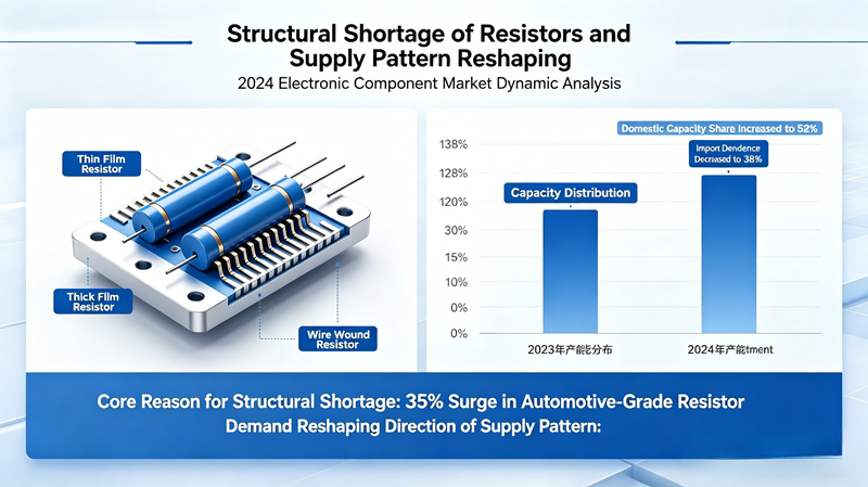 The structural shortage of resistors is reshaping the supply landscape.