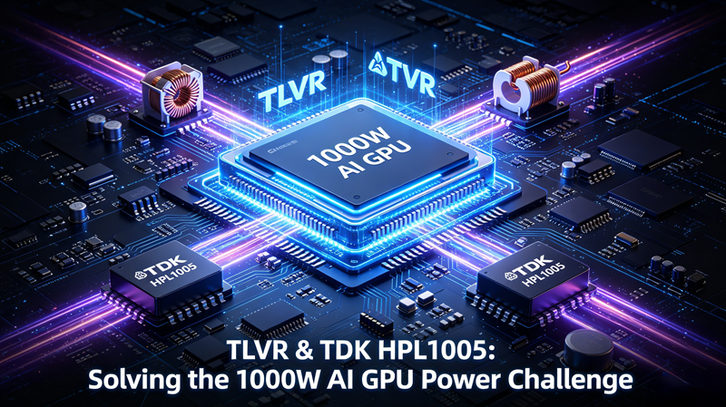 TLVR and TDK HPL1005: Solving the Power Supply Problem for 1000W AI GPUs